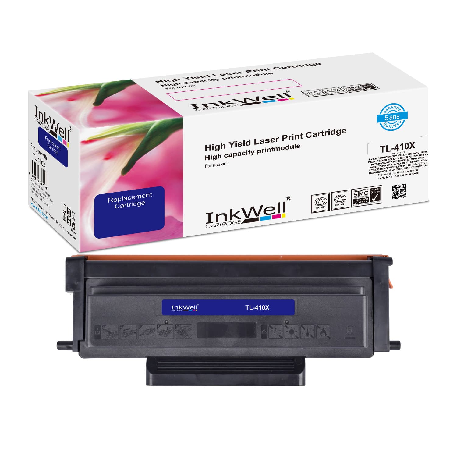 Toner TL-410X Noir Haute Capacité 6000 pages